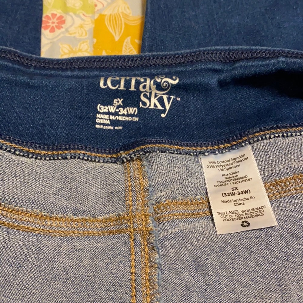 Terra & Sky blue jeans